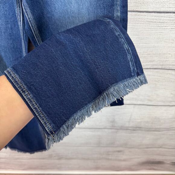 Kancan Women's Boho Distressed Jules Ultra High Rise 90's Flare Jeans Size 26 - Picture 3 of 8